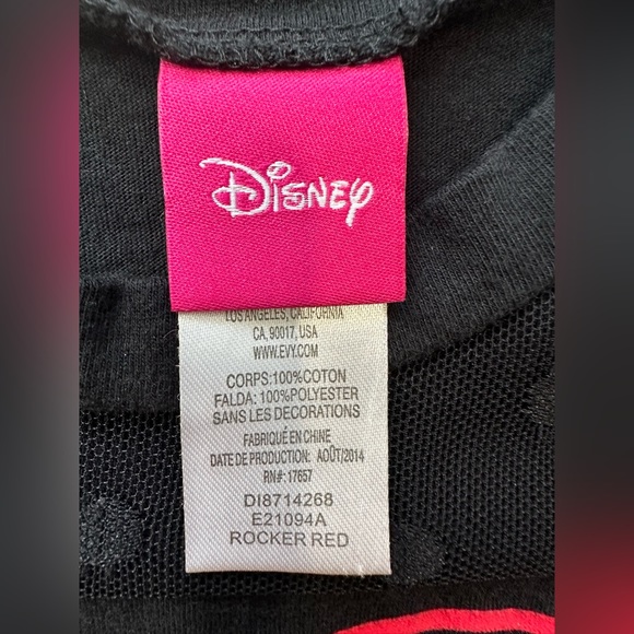 Minnie Mouse disney heart dress Girl Size M - Picture 8 of 9